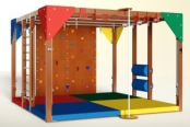 Integrated sports training room for children